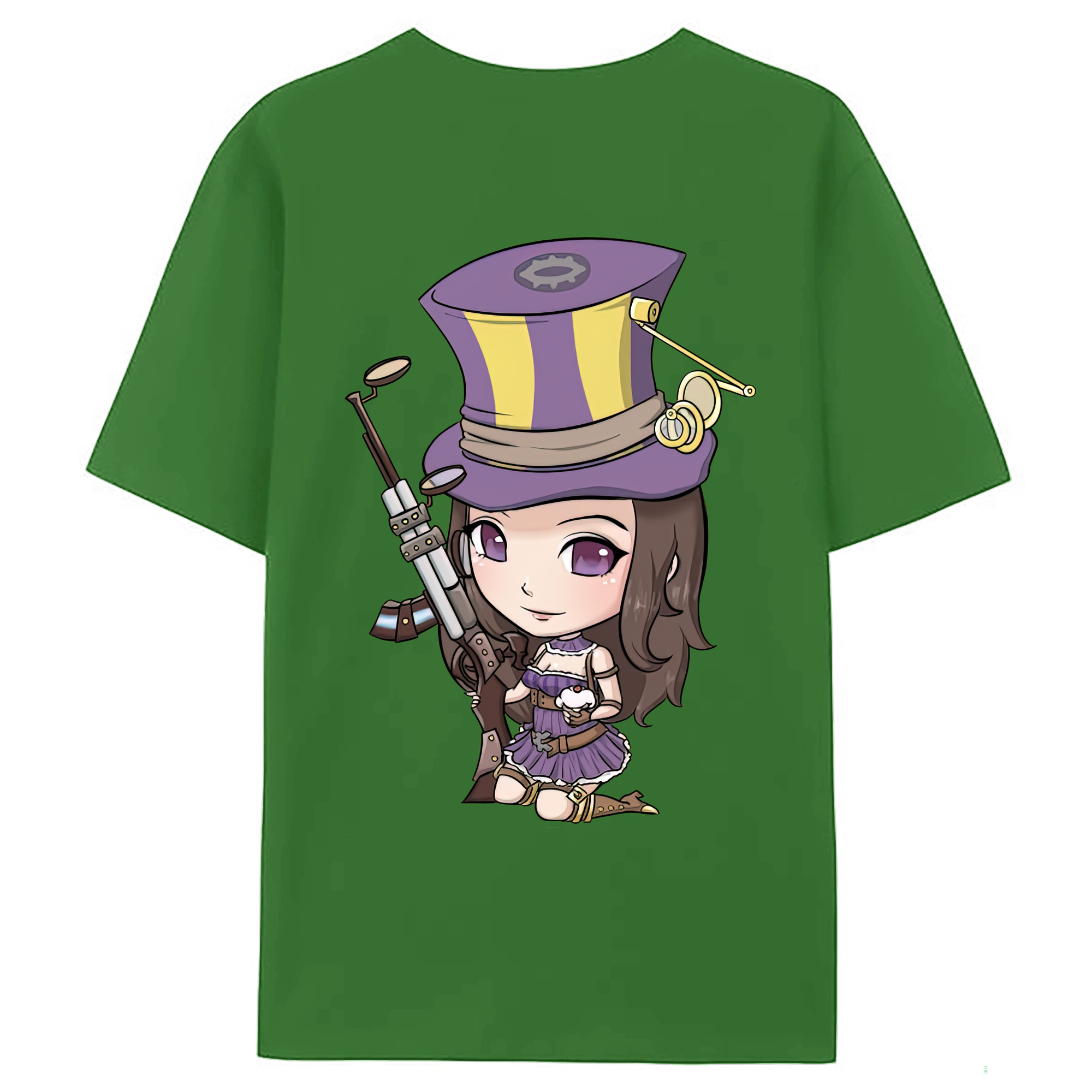 （画像用） リーグ・オブ・レジェンド League of Legends LOL レディース半袖Tシャツ(バックプリント)